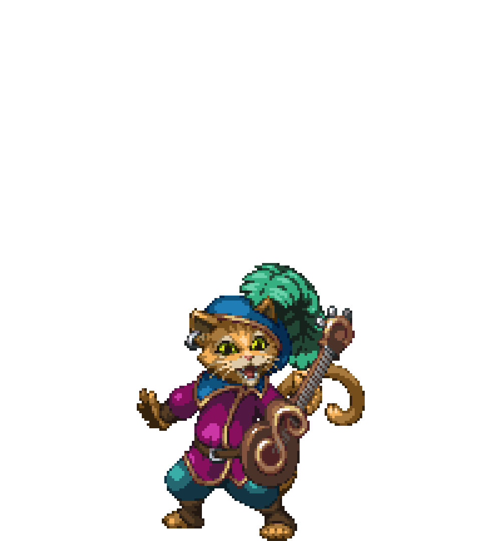 Thomas Sionn, o gato bardo de Drakantos